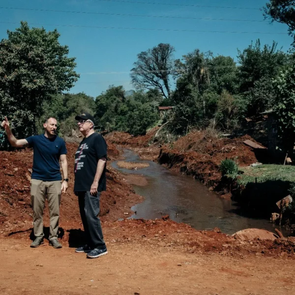 Passalacqua recorrió obras en Oberá y destacó el trabajo conjunto: “Solos o separados no se puede”